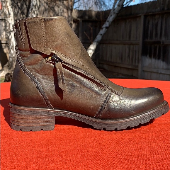 Jafa 402 Zipper Ankle Boot Cactus Size 38 NWOB - Picture 3 of 10